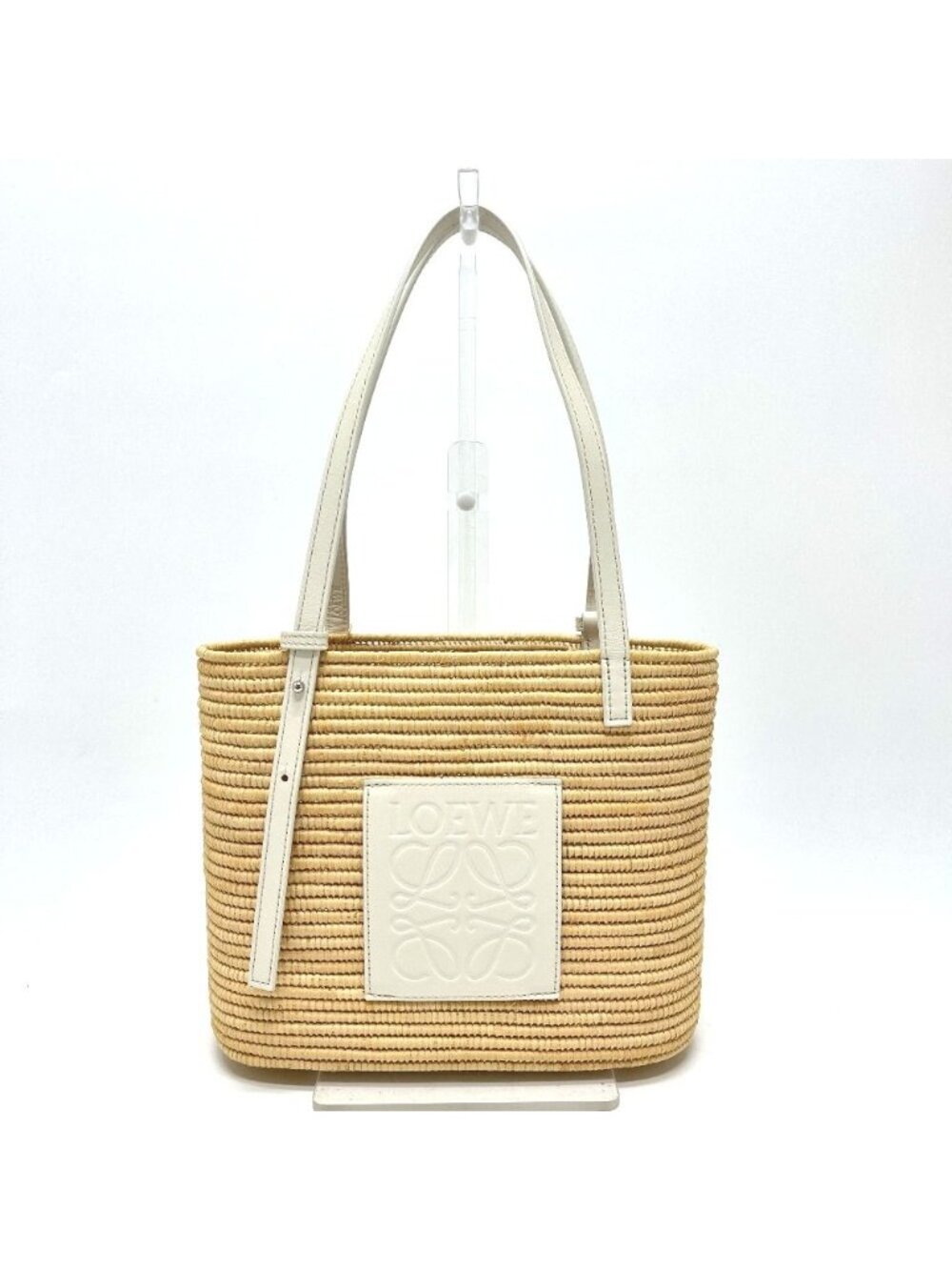 Loewe Tote Bag Small Square Basket Beige